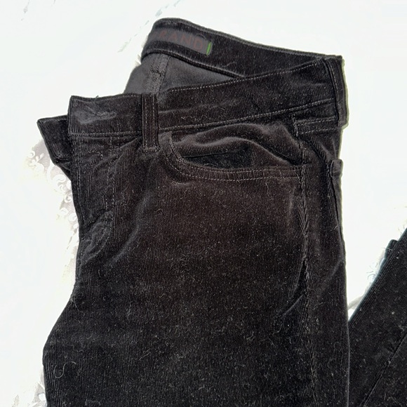 🌙J BRAND🌙 black velvet corduroy - Picture 1 of 3